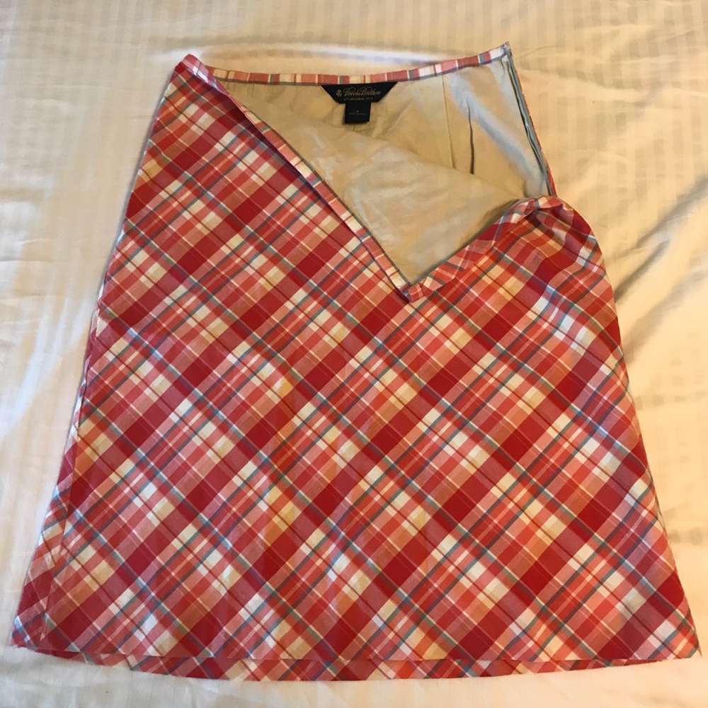 Brooks Brothers vintage plaid skirt - Picture 6 of 7